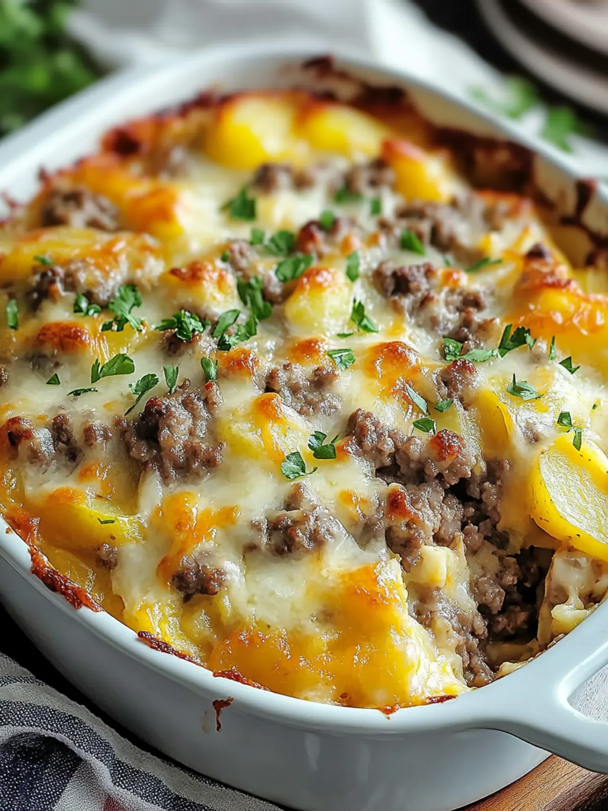 Hearty Hamburger Potato Casserole for Cozy Comfort Food 3 Hearty Hamburger Potato Casserole for Ultimate Comfort Food