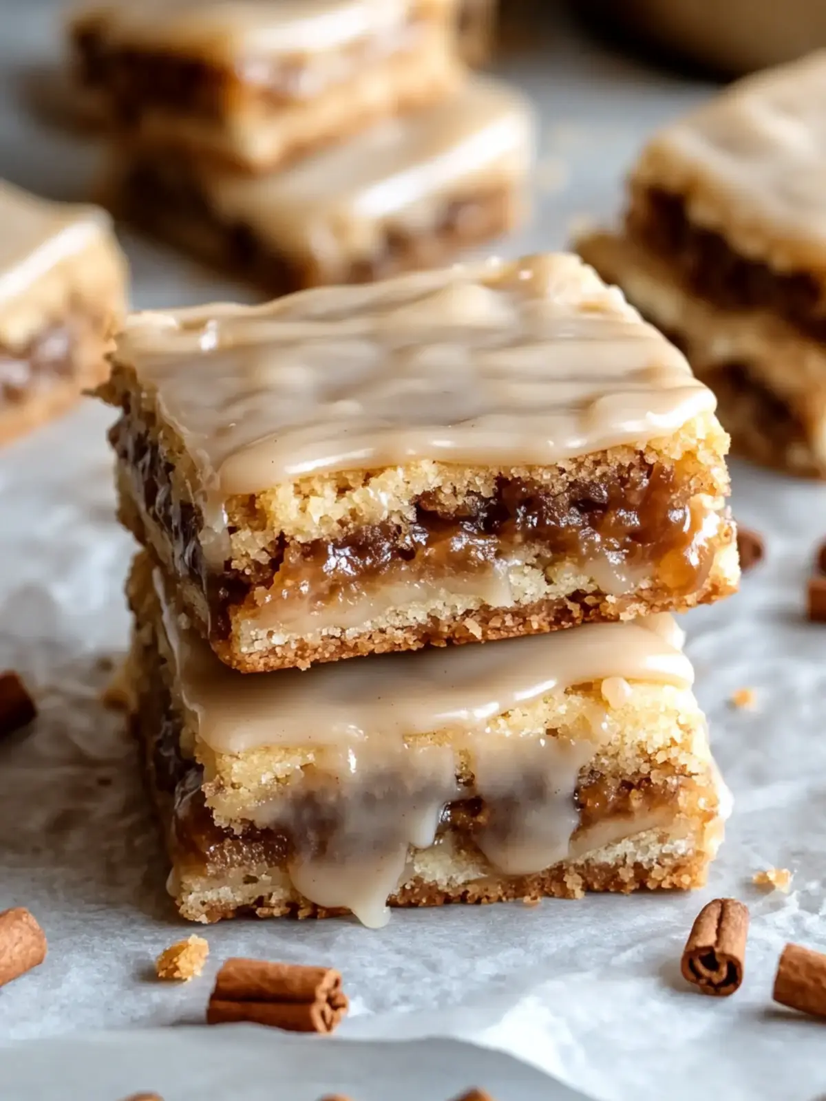 Salted Caramel Brown Sugar Pop Tart Cookie Bars with Glaze Joy 2 Salted Caramel Brown Sugar Pop Tart Cookie Bars with Easy Cinnamon Glaze