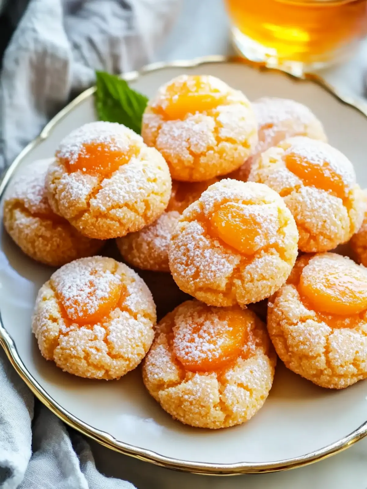 Italian Peach Cookies, Irresistibly Juicy Jam-Filled Bites