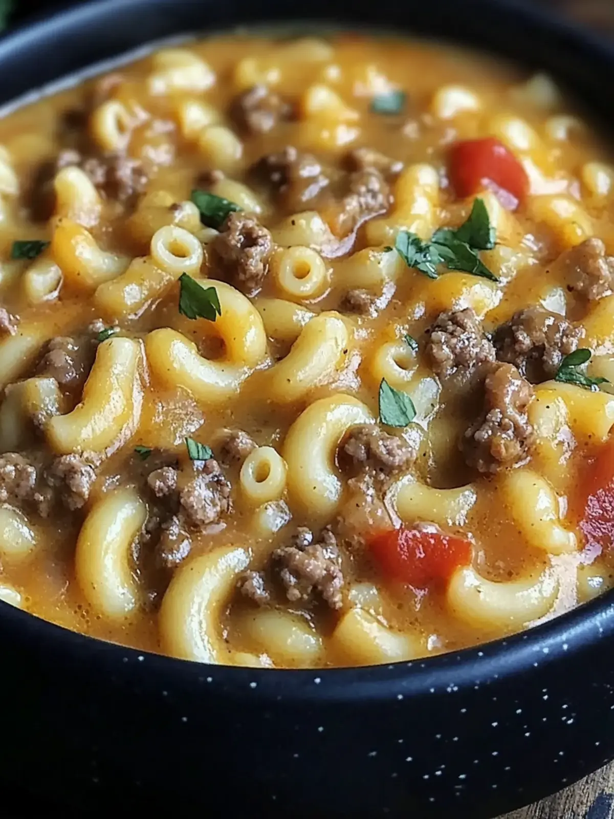 Cheeseburger Macaroni Soup Recipe Easy Cozy Comfort Food 5 Cheeseburger Macaroni Soup Recipe Easy Cozy Comfort Food to Make
