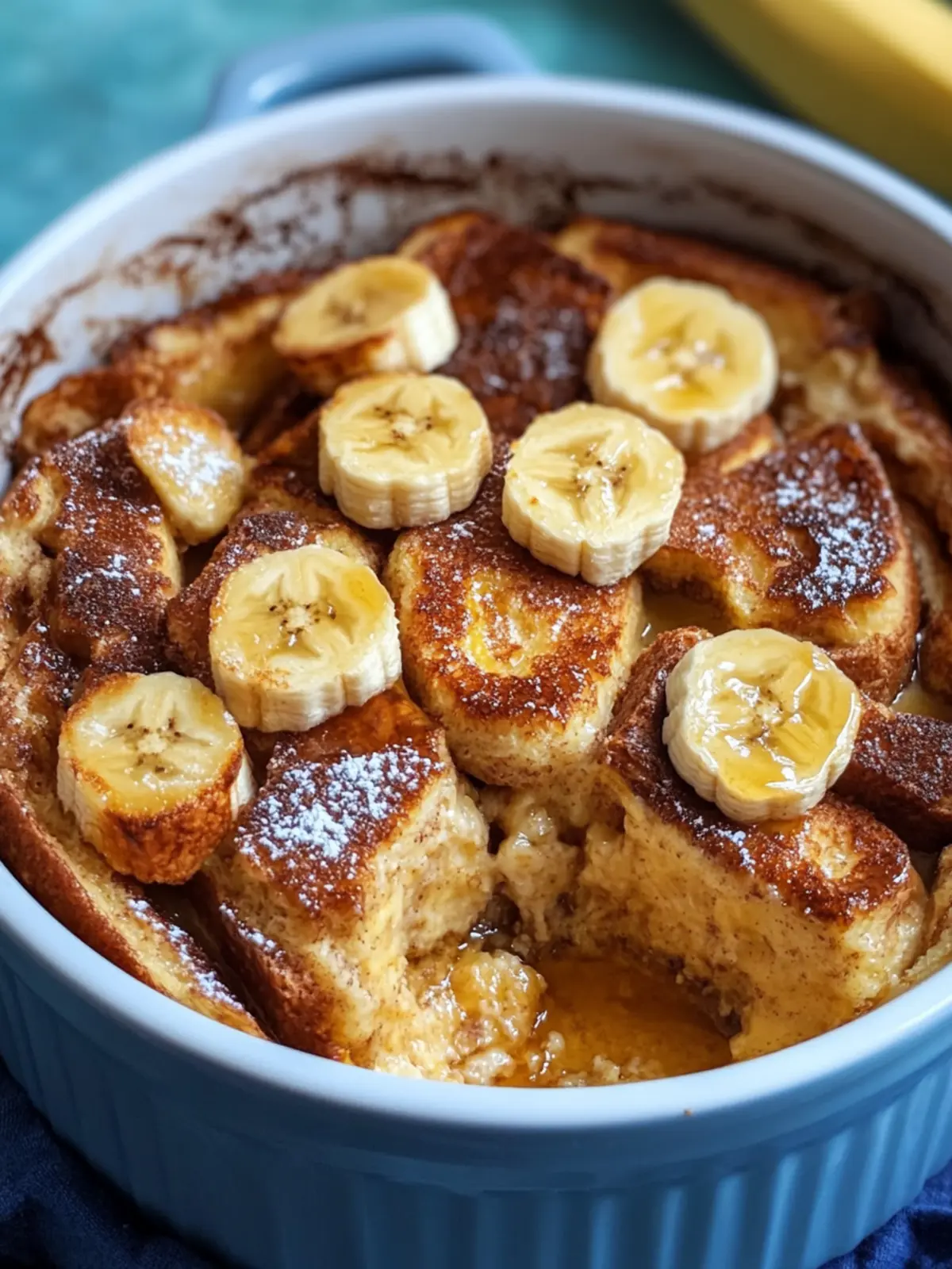 Hearty Banana French Toast Casserole | 5-Star Brunch Delight 4 Hearty Banana French Toast Casserole | 5-Star Brunch Magic