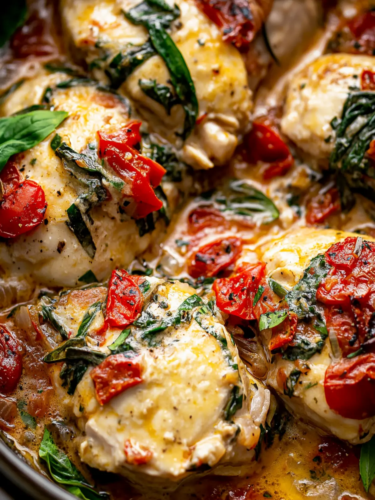 Mouthwatering Crockpot Tuscan Chicken in Creamy Garlic Sauce 2 Crockpot Tuscan Chicken