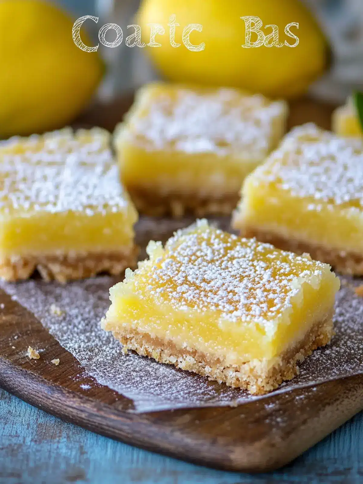 Ultimate Lemon Drop Bars That Make Your Taste Buds Dance 4 Lemon Drop Bars