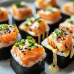 Oven-Baked Salmon Sushi Bites: Easy, Flavorful & Fun to Make 9 Oven-Baked Salmon Sushi Bites