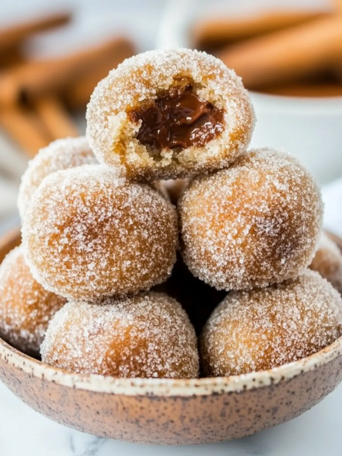 Nutella Cinnamon Sugar Dough Balls - Quick Dessert Bites That Wow 3 Nutella Cinnamon Sugar Dough Balls - Quick Dessert Bites