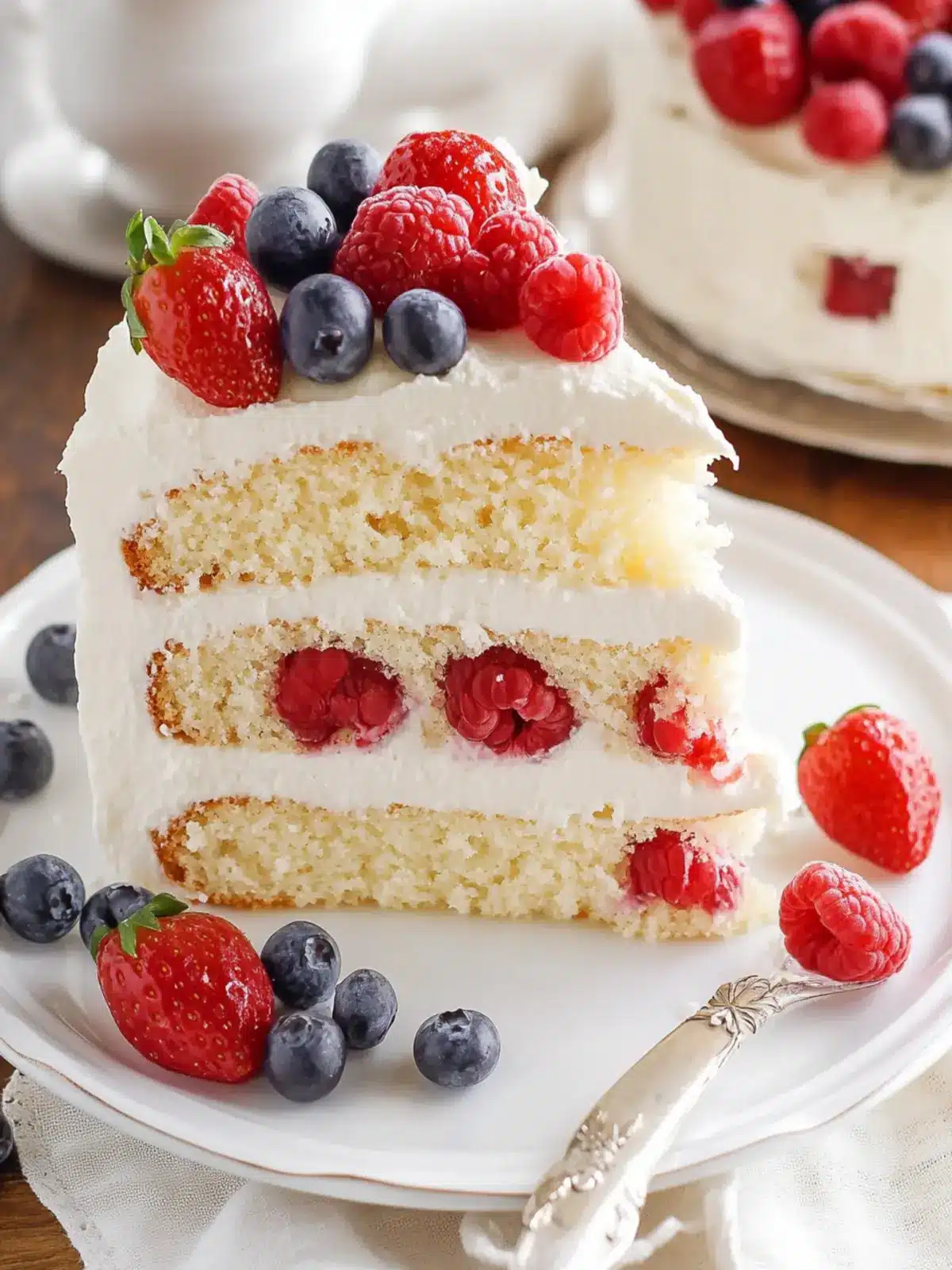 Heavenly Chantilly Cake Recipe with Berries and Cream Delight 3 Chantilly Cake Recipe