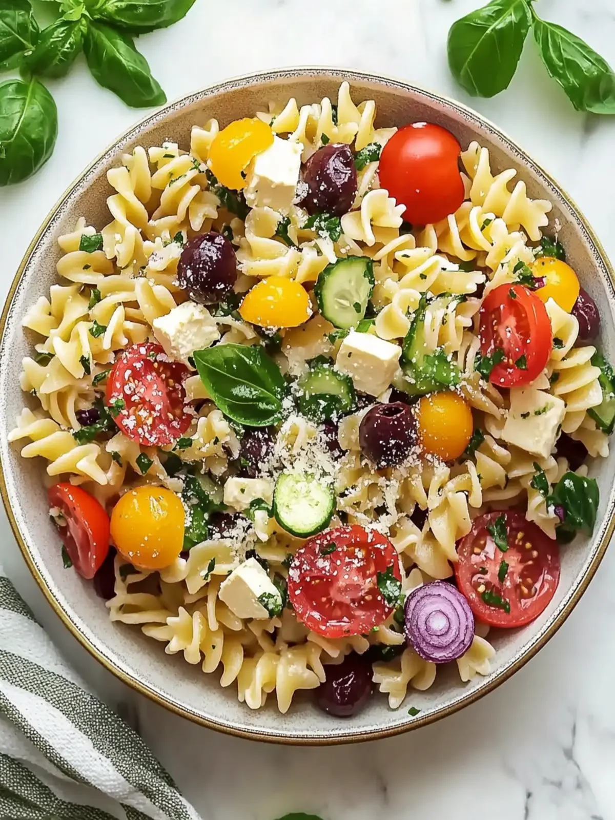 Irresistible Mediterranean Pasta Salad Fit for Every Occasion 5 Irresistible Mediterranean Pasta Salad