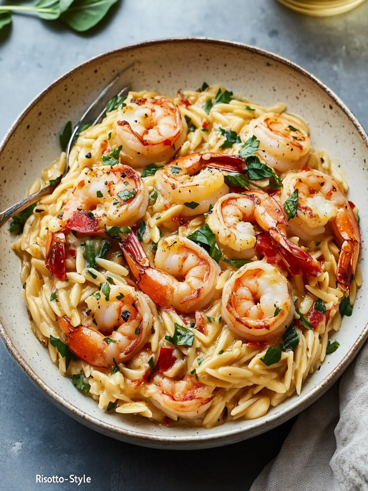 Creamy Garlic Shrimp Orzo The Ultimate One-Pot Comfort Meal 5 Creamy Garlic Shrimp Orzo (The “Risotto-Style” One-Pot Meal)