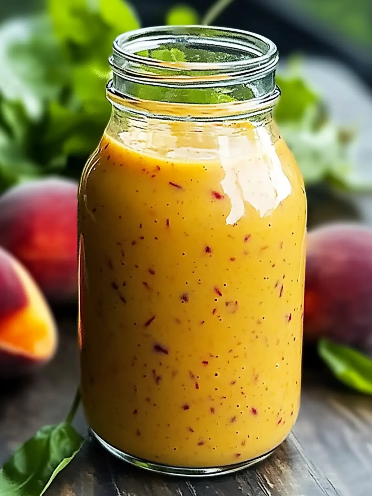 Tasty Peach Salad Dressing for a Healthy Summer Twist 4 Tasty Peach Salad Dressing