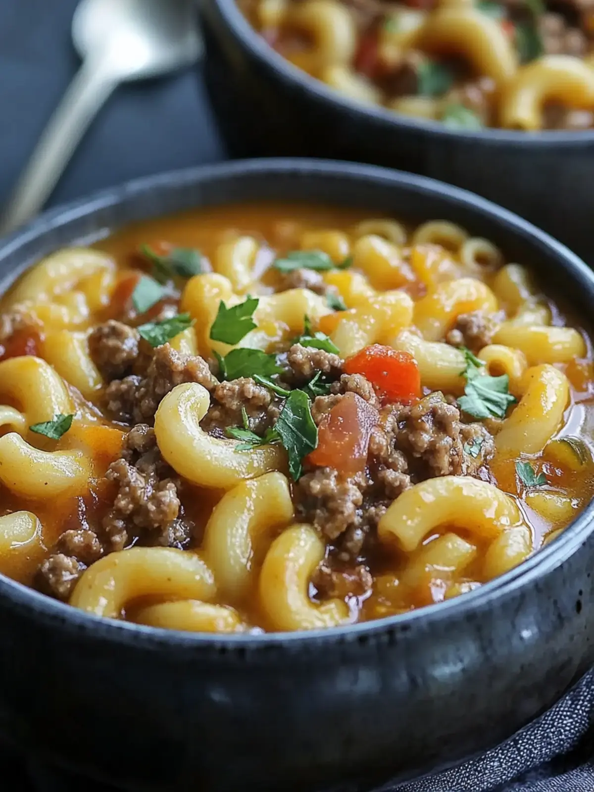 Cheeseburger Macaroni Soup Recipe Easy Cozy Comfort Food 3 Cheeseburger Macaroni Soup Recipe Easy Cozy Comfort Food to Make