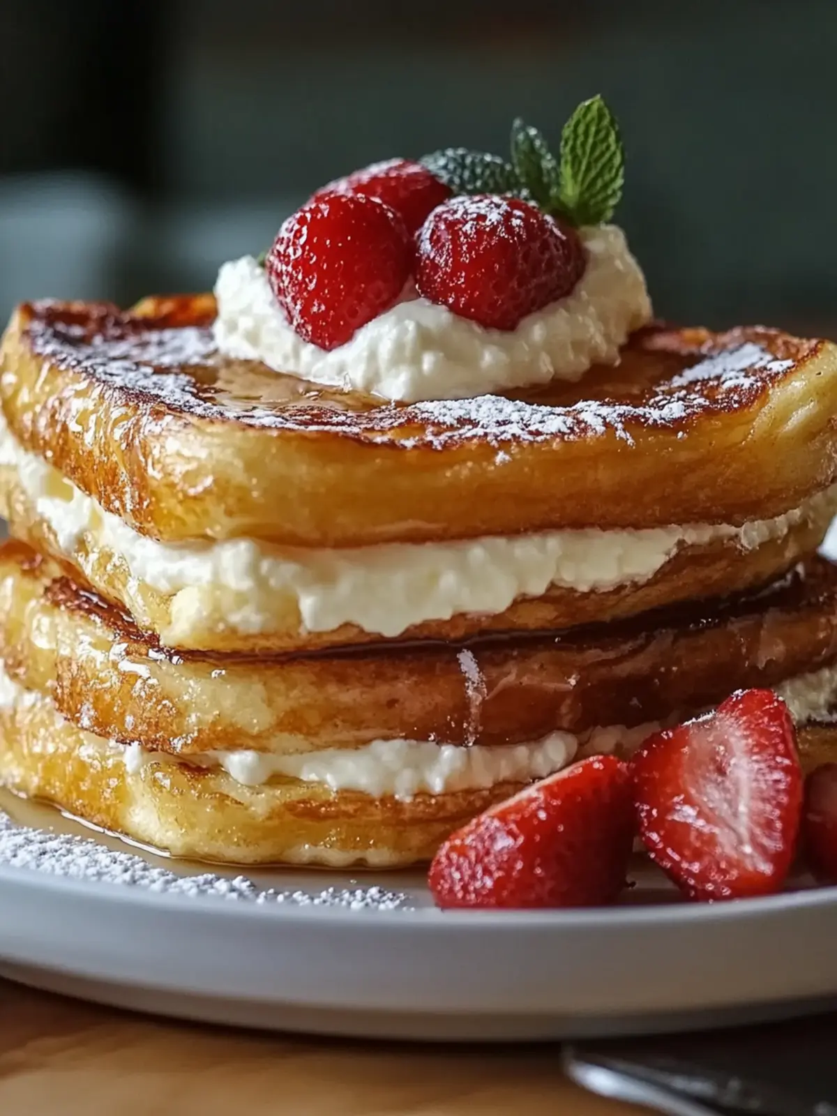 Stuffed Cream Cheese French Toast Recipe: Morning Bliss Awaits 4 Stuffed Cream Cheese French Toast Recipe: A Breakfast Delight!