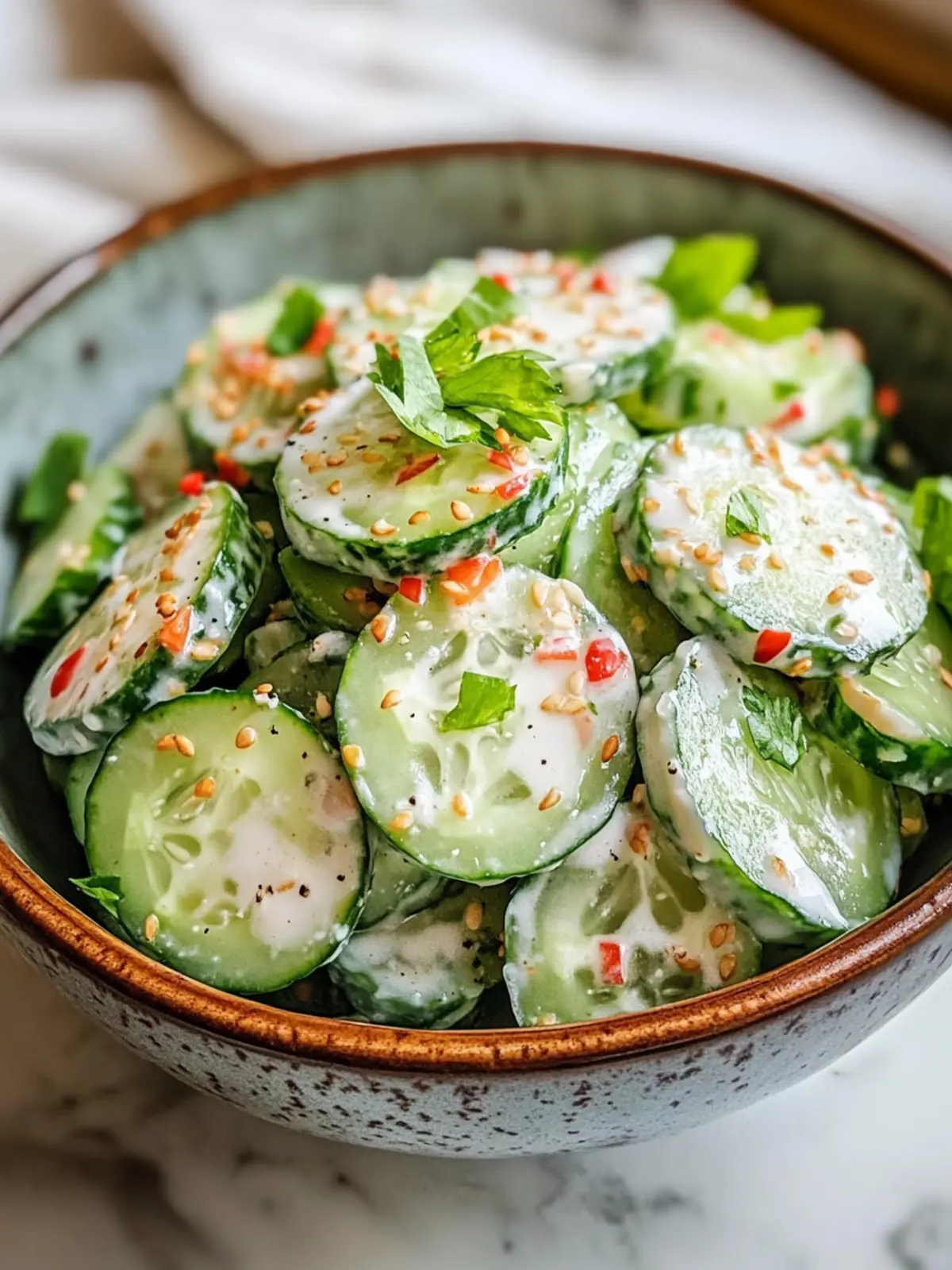 Delicious California Roll Cucumber Salad You'll Crave Daily 2 California Roll Cucumber Salad
