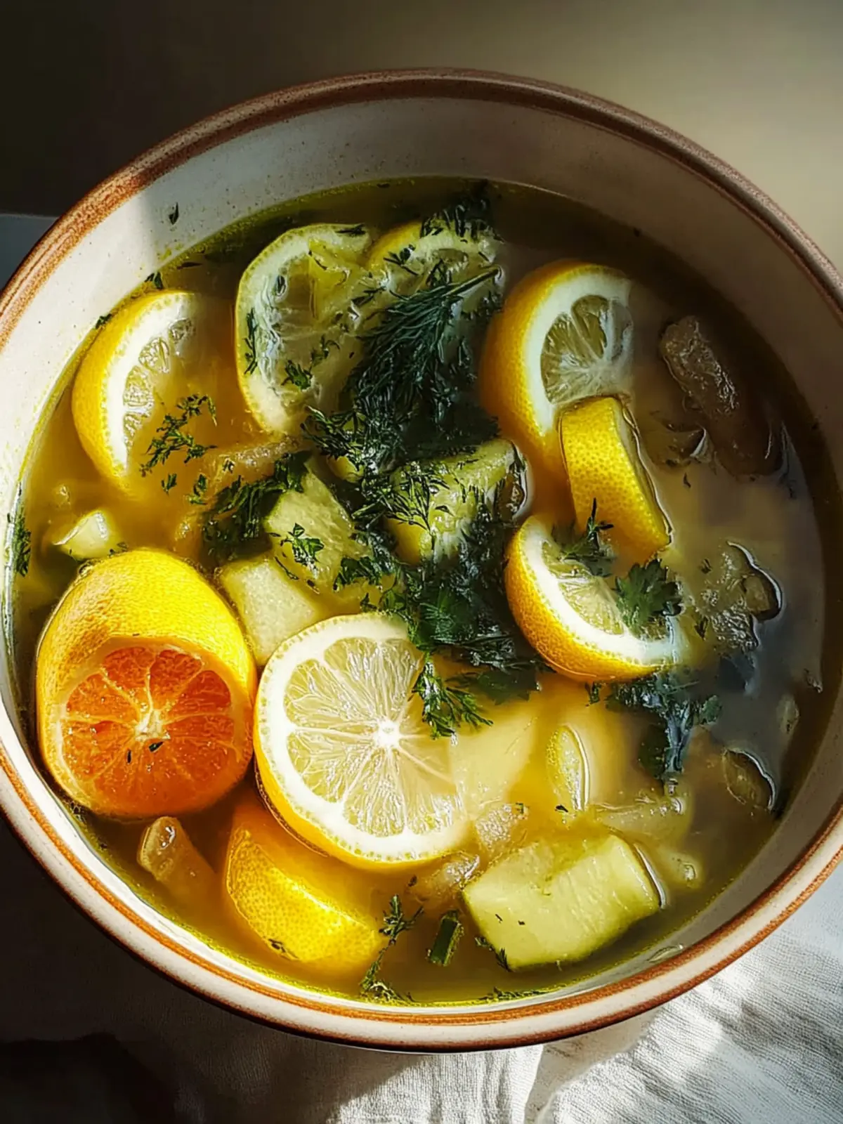 Lemon Ginger Immunity Soup for a Cozy Health Boost 3 Lemon Ginger Immunity Soup