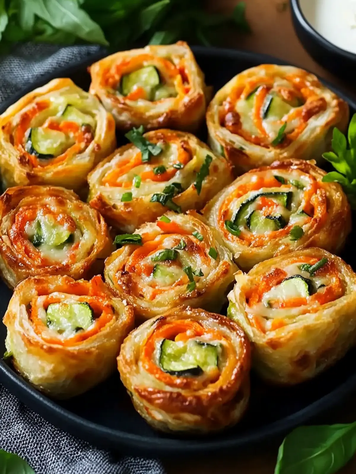 Cheesy Baked Vegetable Rolls Loaded with Flavor and Veggies 2 Cheesy Baked Vegetable Rolls