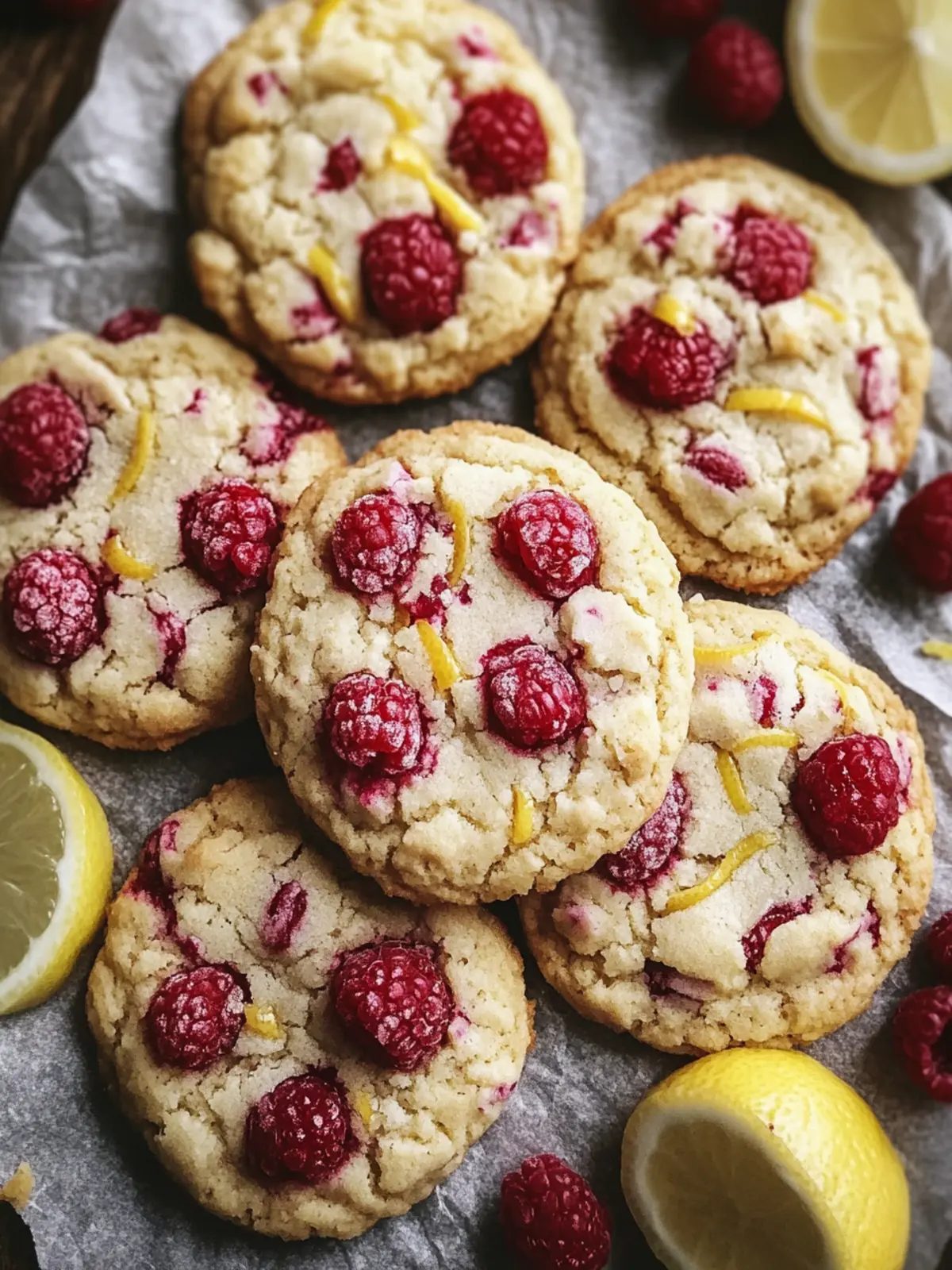 Lemon Raspberry Cookies: Summer's Sweetest Homemade Treat 2 Lemon Raspberry Cookies