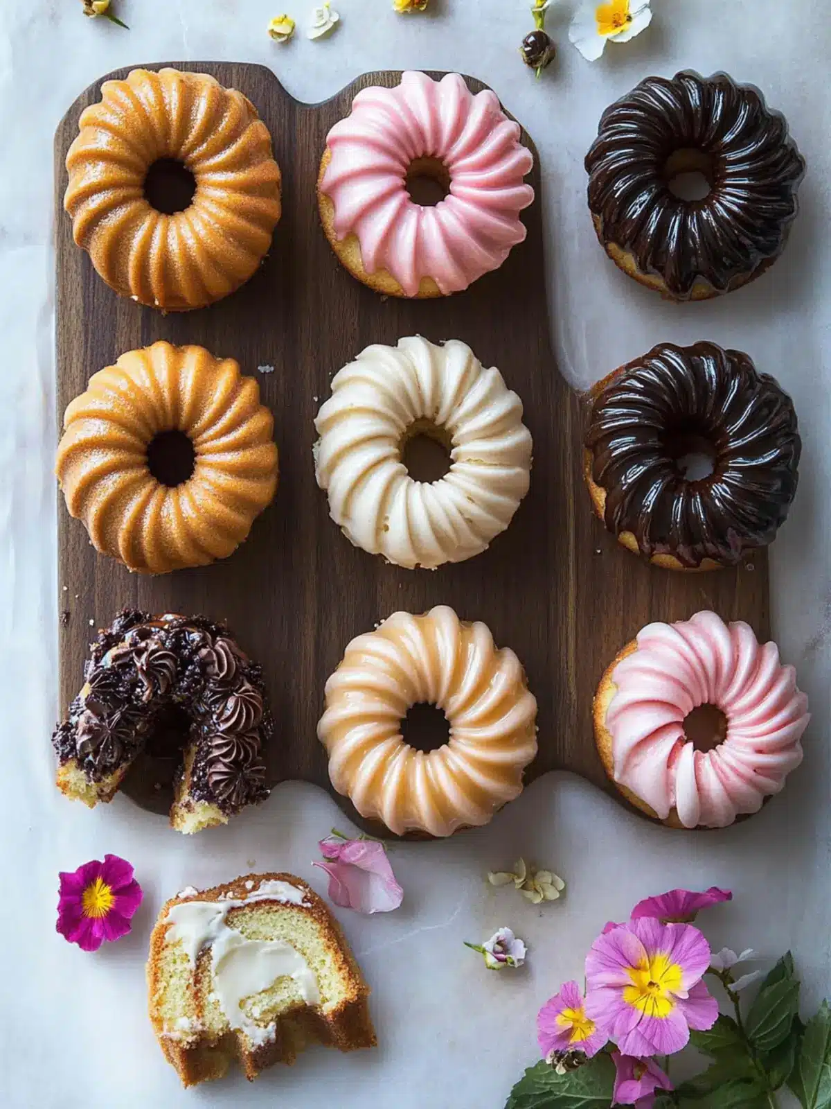 Mini Bundt Cakes: Delightful Bites for Any Celebration 3 Mini Bundt Cakes