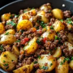 One-Pan Potatoes & Ground Beef: Easy 30-Minute Dinner Delight 6 One-Pan Potatoes & Ground Beef (30-Min Dinner!) Made Easy