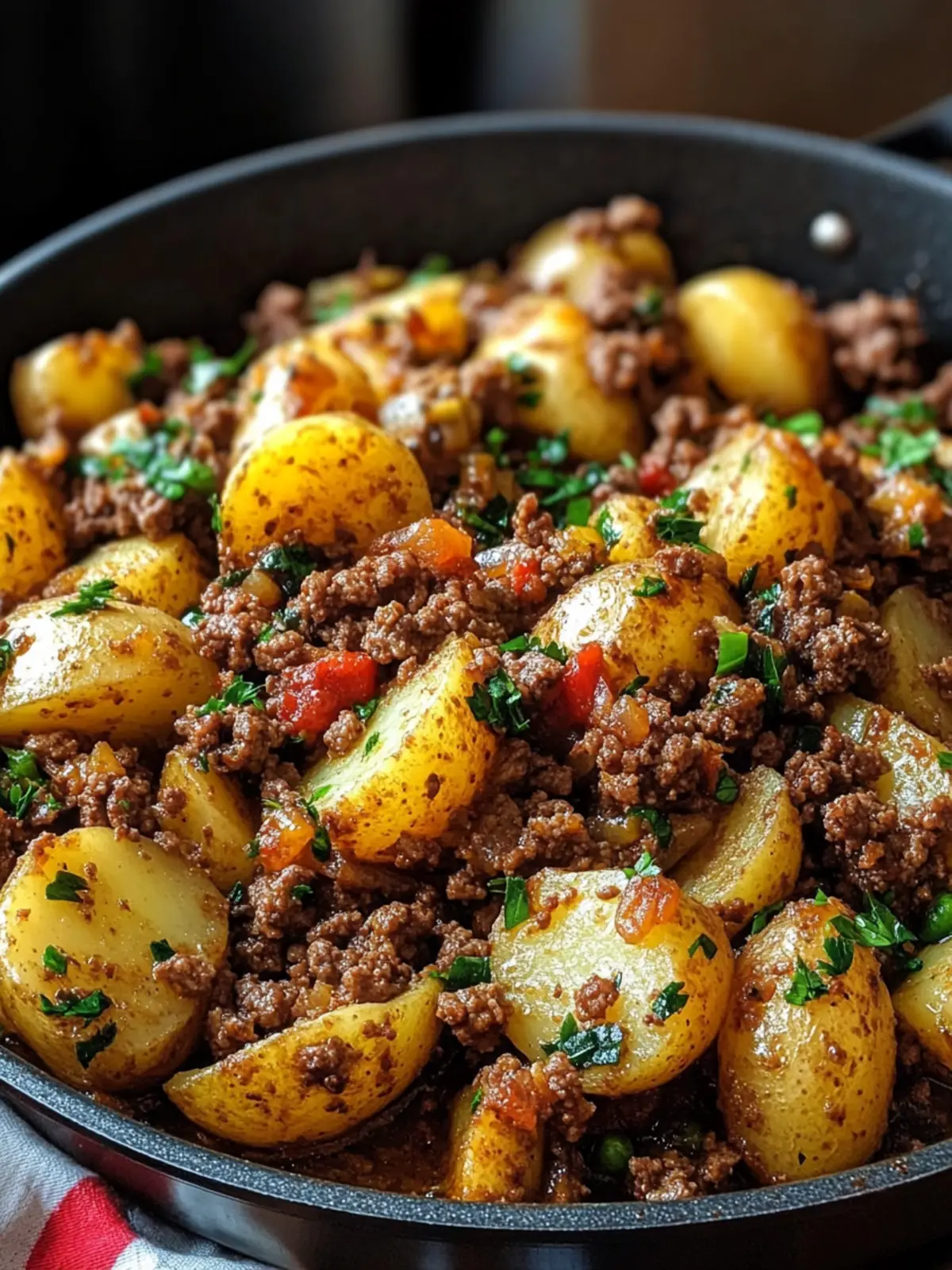 One-Pan Potatoes & Ground Beef: Easy 30-Minute Dinner Delight 5 One-Pan Potatoes & Ground Beef (30-Min Dinner!) Made Easy