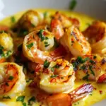 Sautéed Shrimp in Creamy Saffron Sauce: A Mediterranean Delight 10 Sautéed Shrimp in Creamy Saffron Sauce