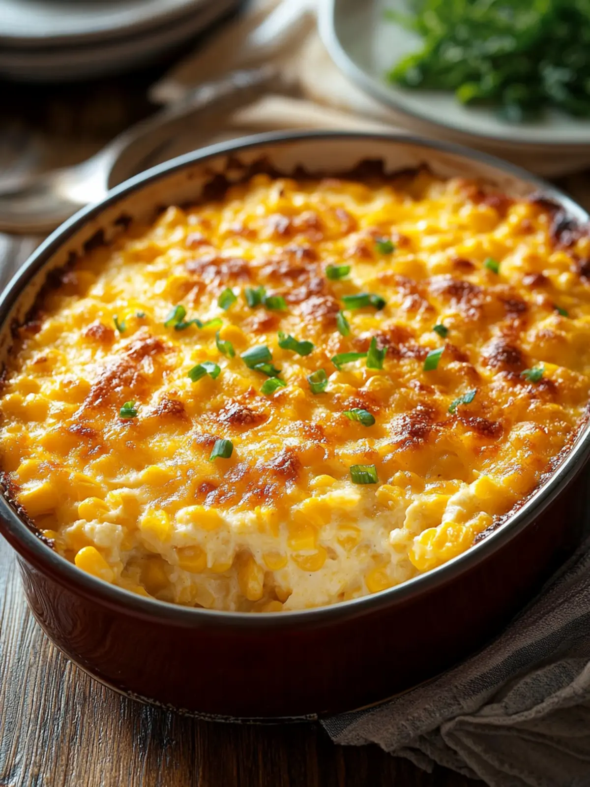 Cream Cheese Corn Casserole