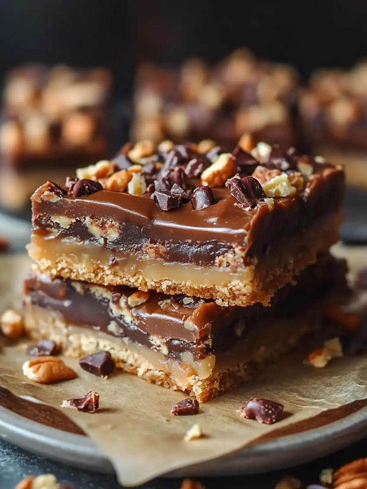 Delicious Easy Turtle Bars That Everyone Will Love 2 Easy Turtle Bars