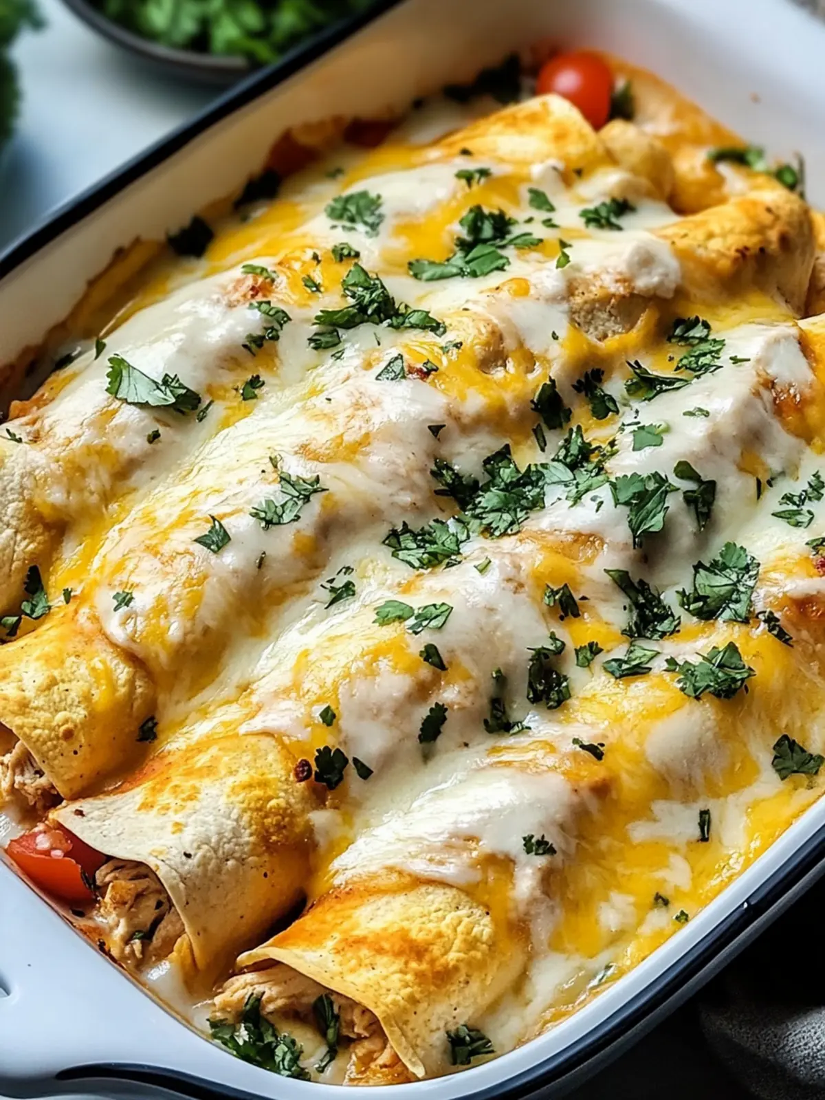 Create the Best High Protein Chicken Enchiladas You’ll Crave 2 Create the Best High Protein Chicken Enchiladas for Dinner Tonight!