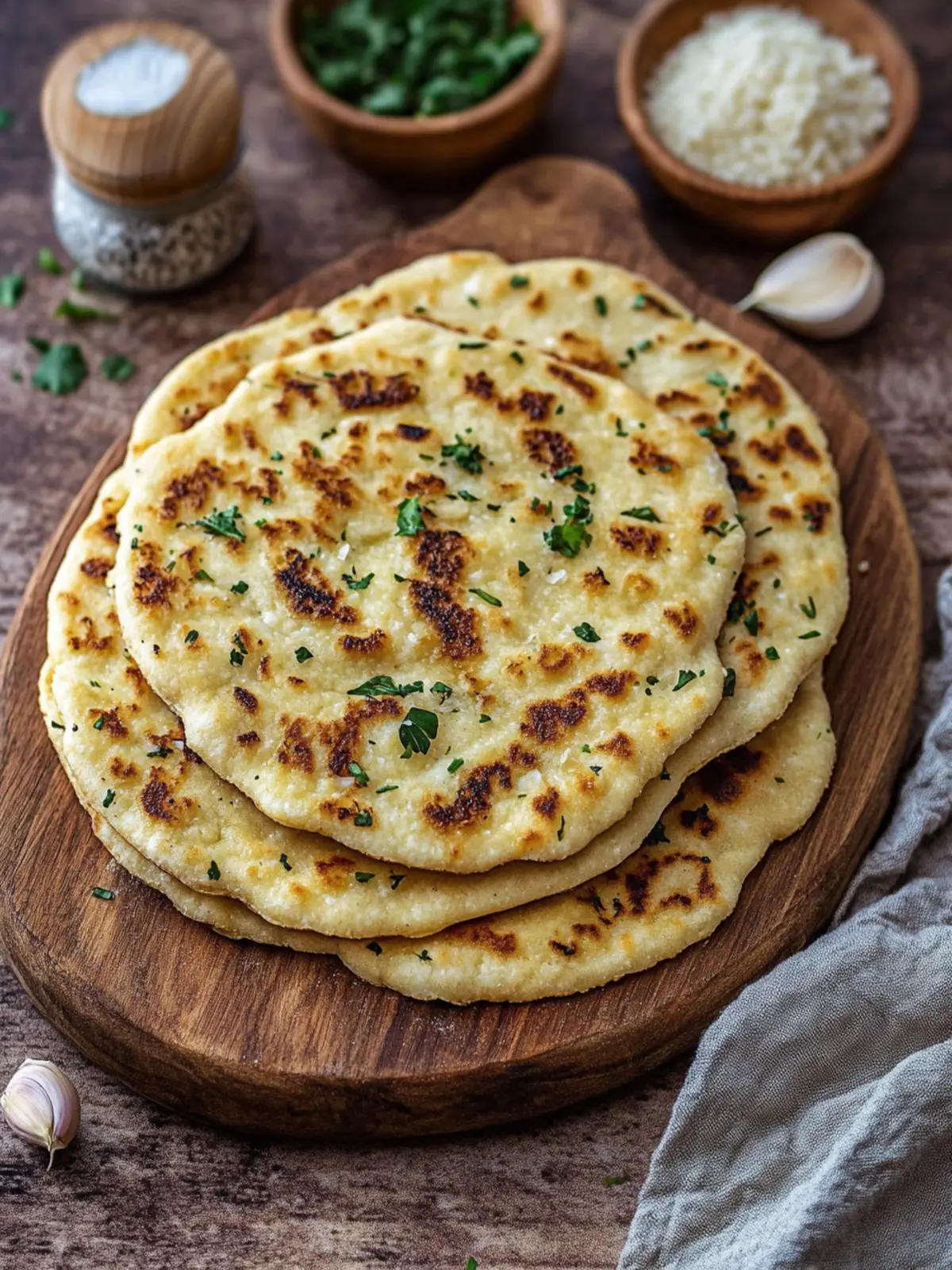 Quick Low-Carb Garlic Flatbread Recipe You'll Crave Daily 3 Quick Low-Carb Garlic Flatbread Recipe