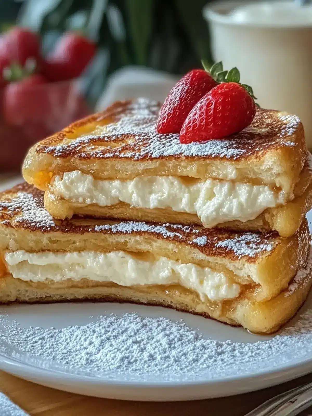 Stuffed Cream Cheese French Toast Recipe: Morning Bliss Awaits 5 Stuffed Cream Cheese French Toast Recipe: A Breakfast Delight!