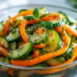 Cucumber Carrot Salad in 15 Minutes for a Big Crunch Delight 6 Cucumber Carrot Salad (15 Minutes, Big Crunch!)