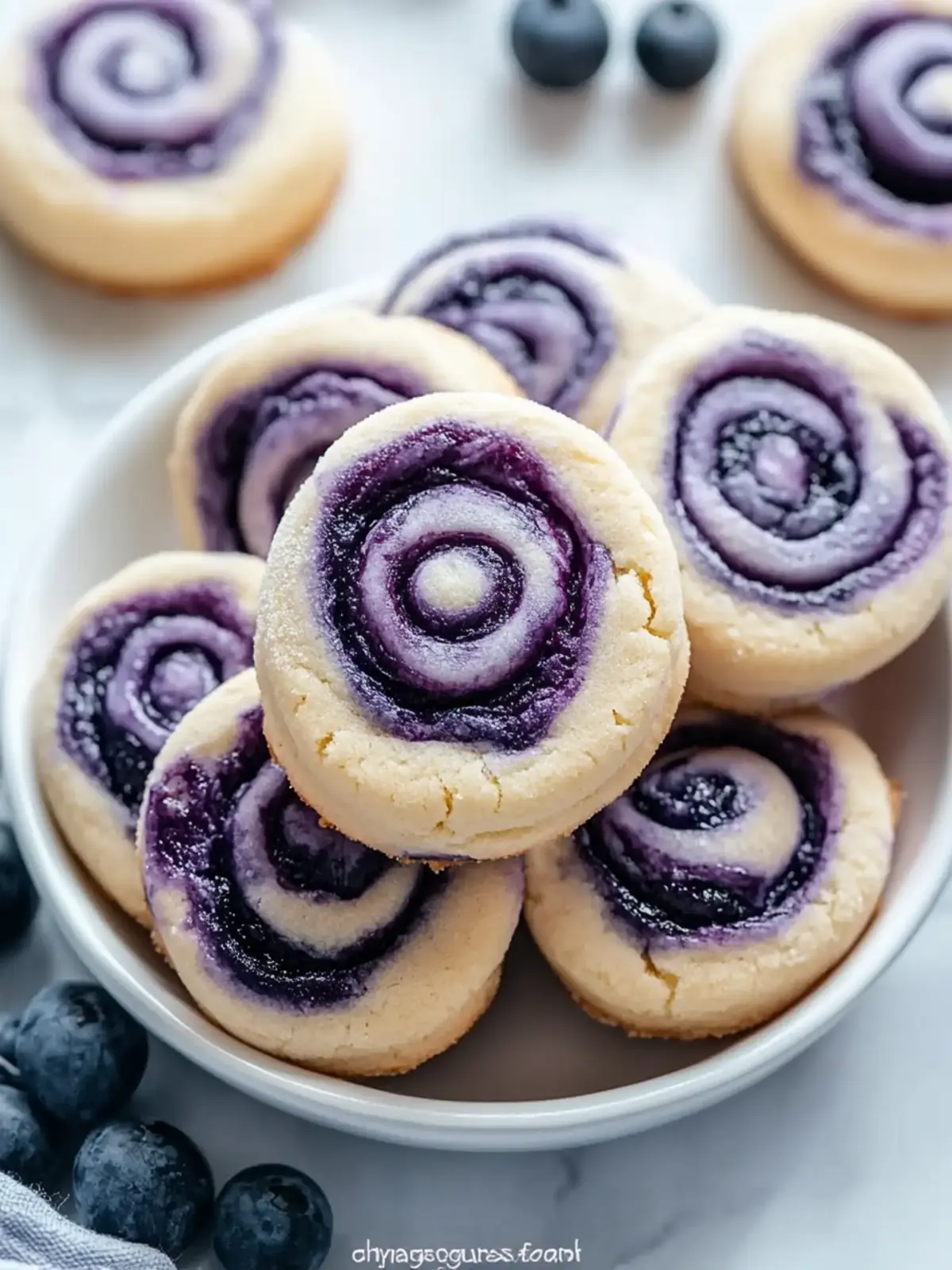 Blueberry Cheesecake Swirl Cookies for Sweet Summer Moments 4 Blueberry Cheesecake Swirl Cookies