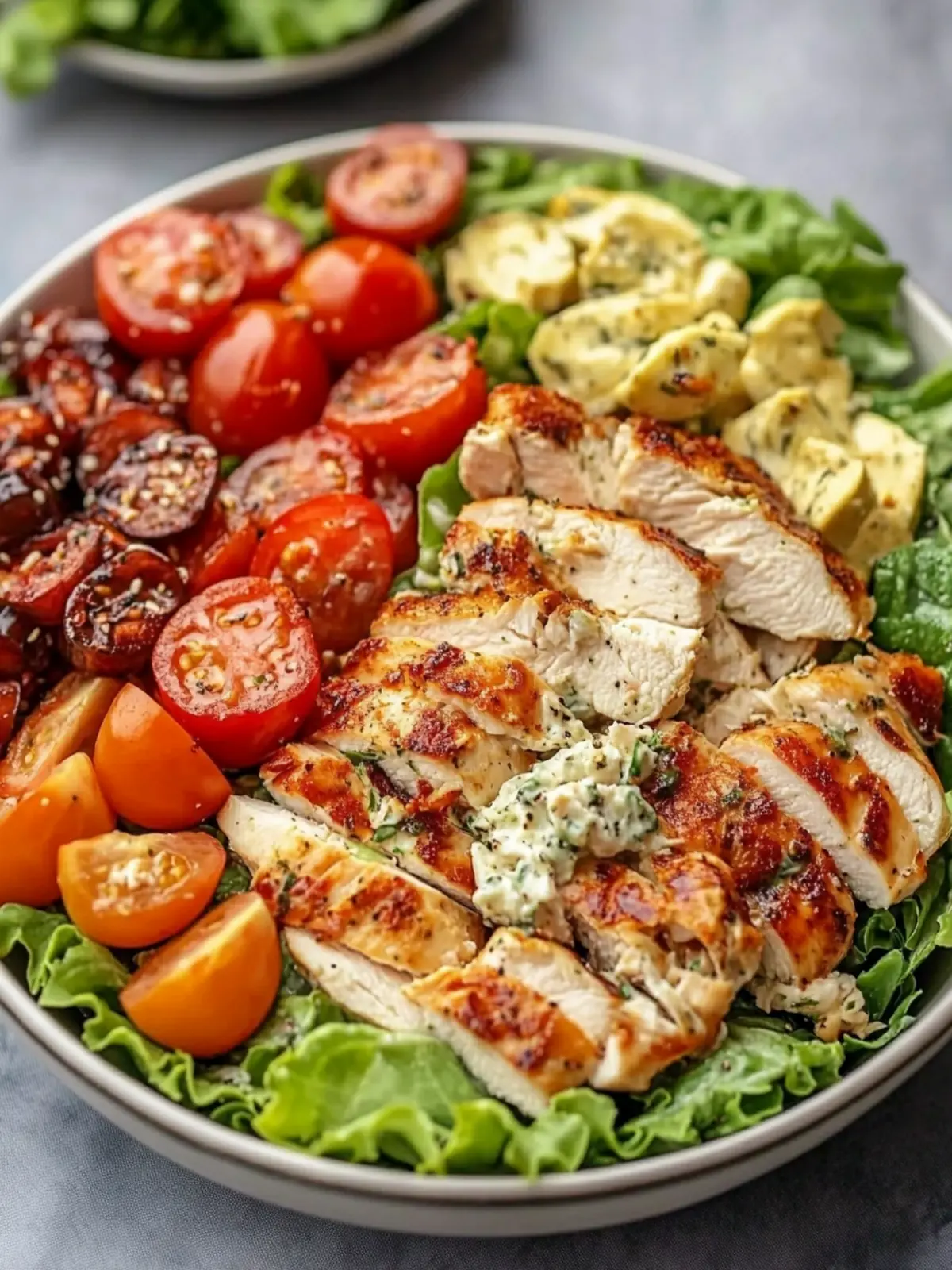 Viral High-Protein BLT Chicken Salad – Your Easy Healthy Fix 5 Viral High-Protein BLT Chicken Salad – Easy Healthy Salad Bowl Recipe