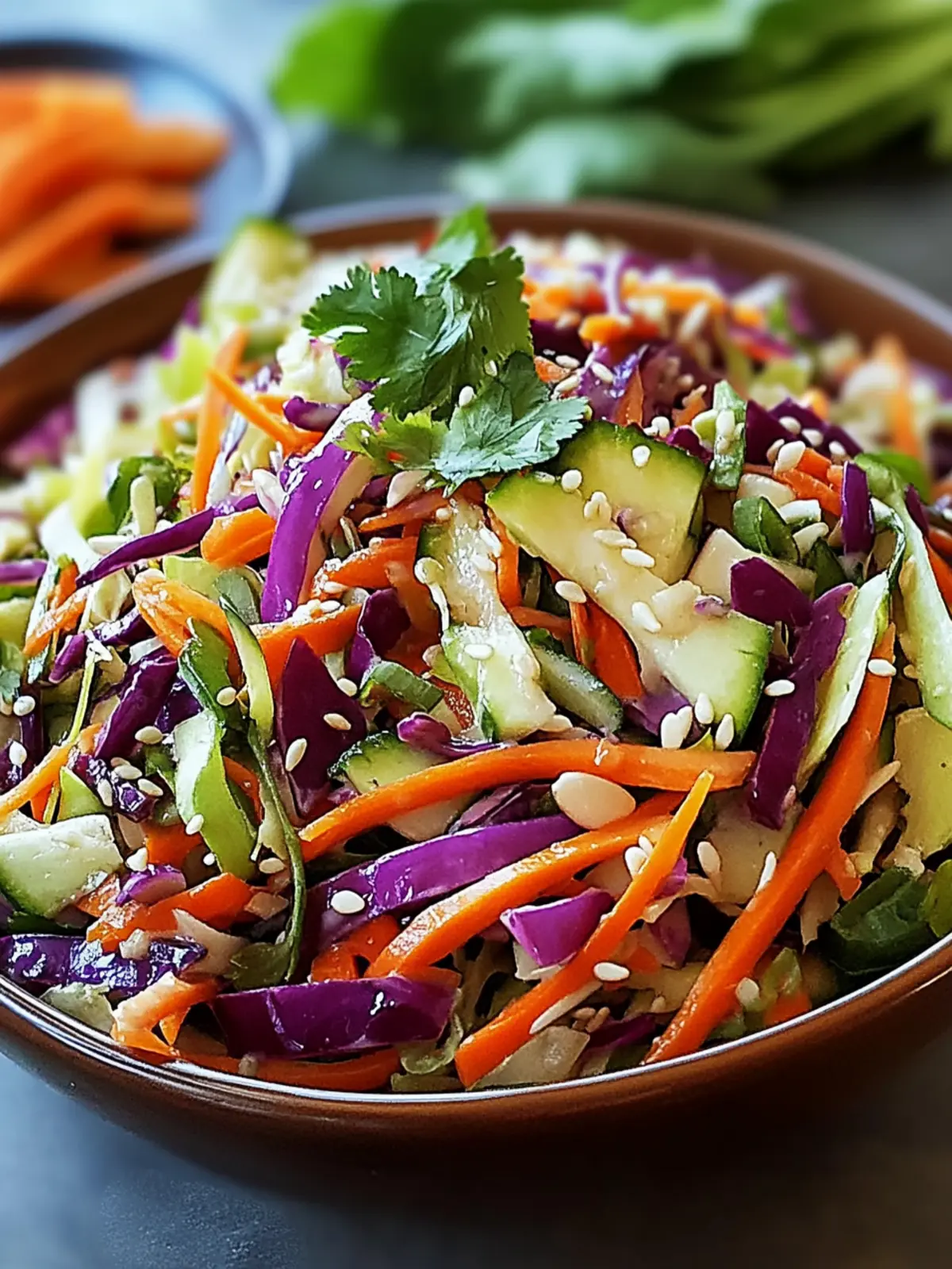 Crunchy Asian Salad: Refreshing Veggie Goodness You’ll Love 2 Crunchy Asian Salad: A Refreshing Twist on Veggie Goodness