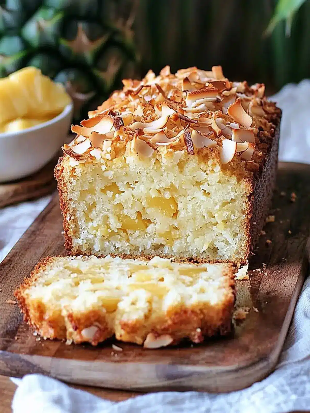 Delicious Hawaiian Pineapple Coconut Bread for Tropical Vibes 4 Hawaiian Pineapple Coconut Bread