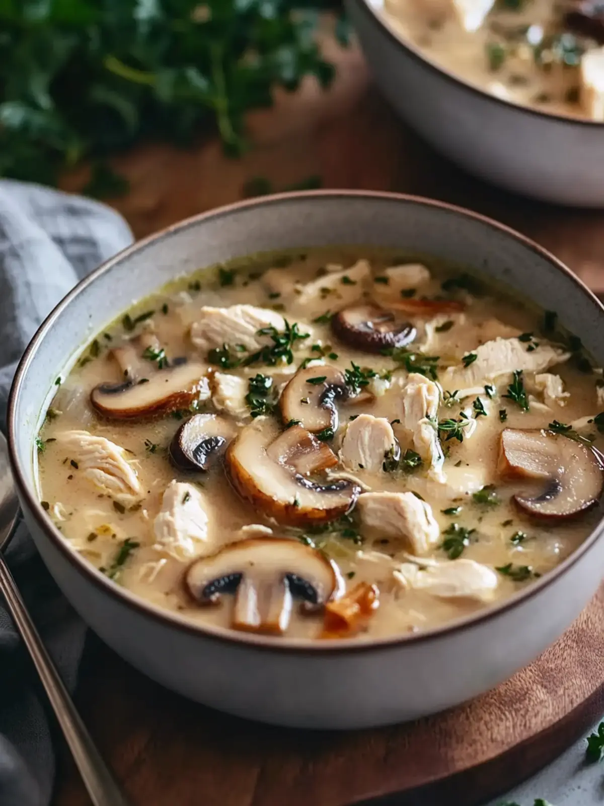Easy Rotisserie Chicken Mushroom Soup: Your Comfort Food Bliss 5 Easy Rotisserie Chicken Mushroom Soup: The Ultimate Cozy Comfort