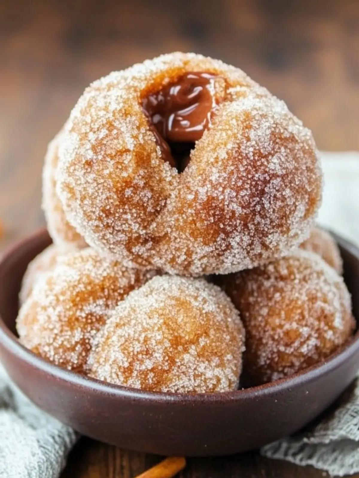 Nutella Cinnamon Sugar Dough Balls - Quick Dessert Bites That Wow 2 Nutella Cinnamon Sugar Dough Balls - Quick Dessert Bites