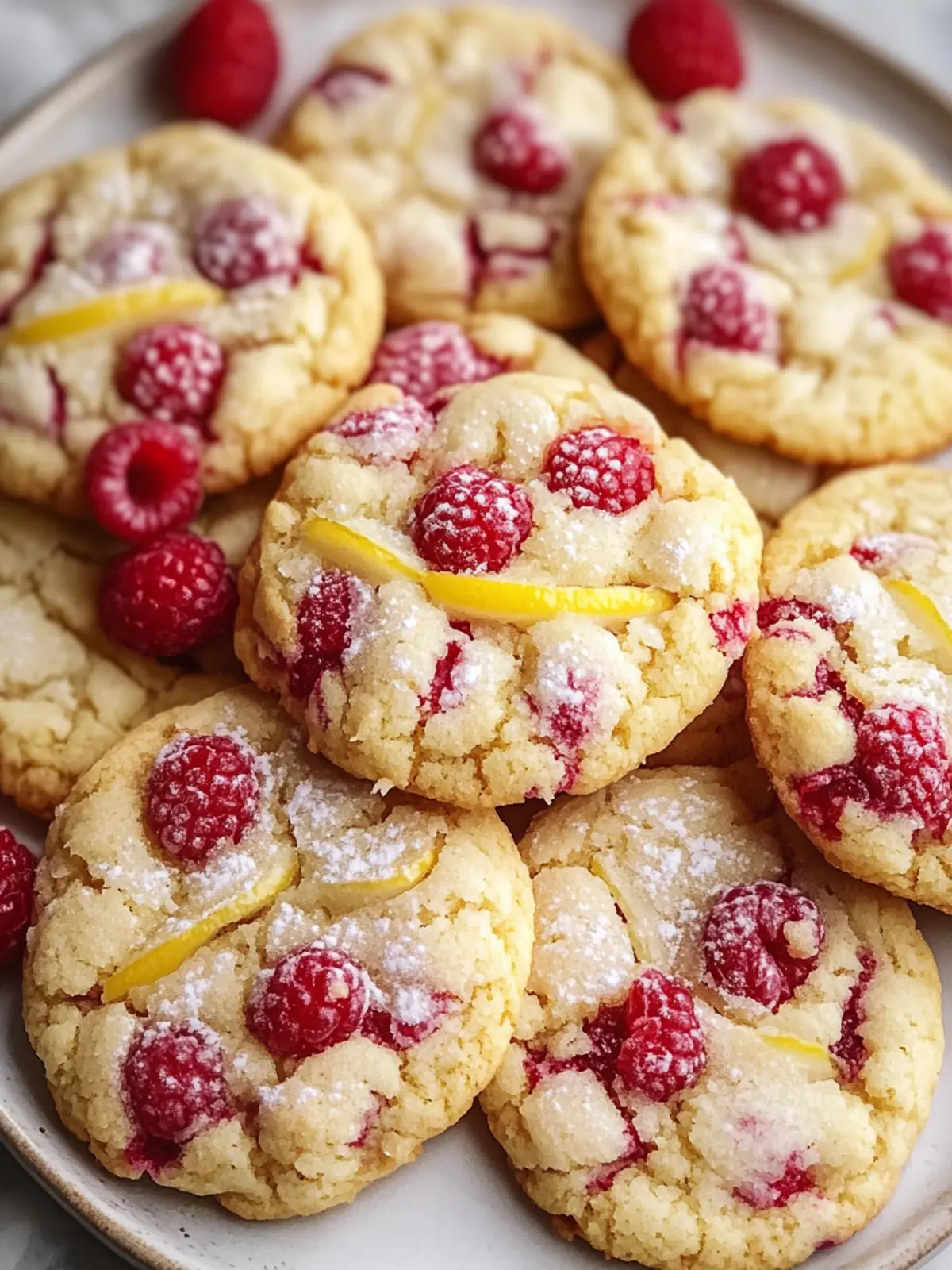 Lemon Raspberry Cookies: Summer's Sweetest Homemade Treat 5 Lemon Raspberry Cookies