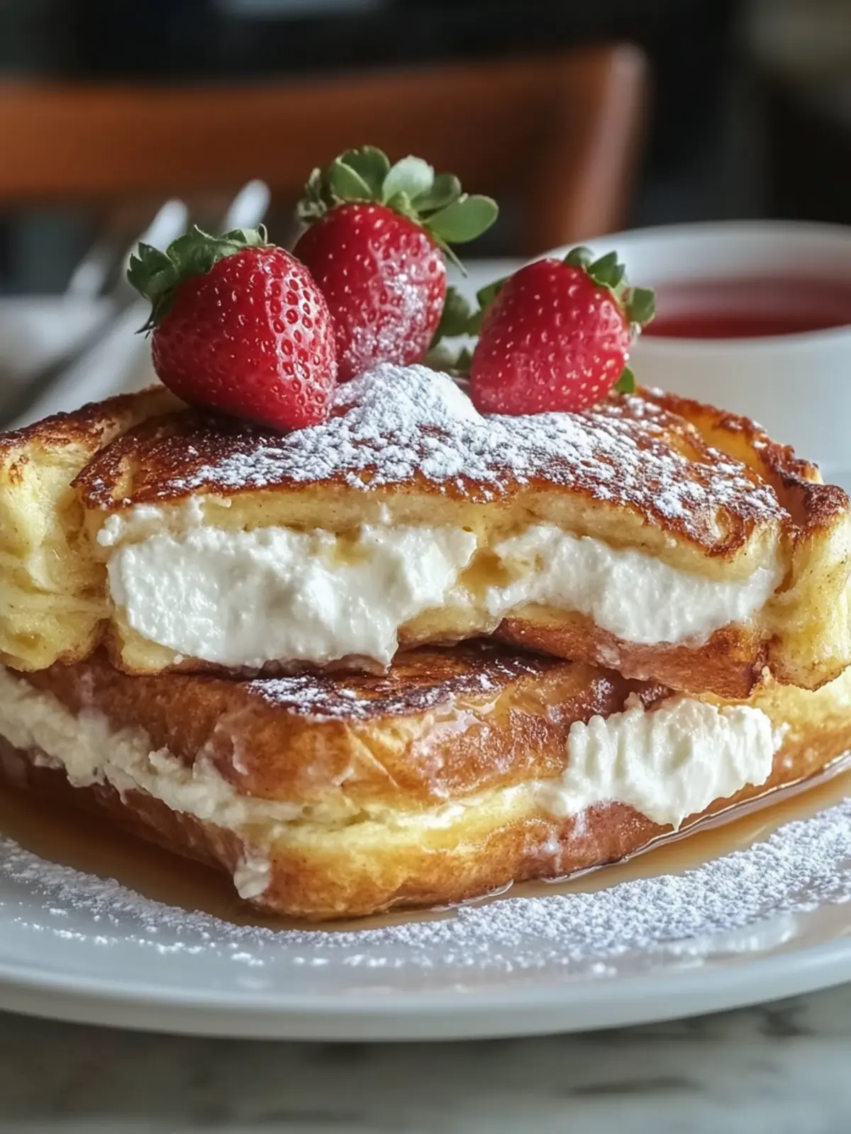 Stuffed Cream Cheese French Toast Recipe: Morning Bliss Awaits 2 Stuffed Cream Cheese French Toast Recipe: A Breakfast Delight!
