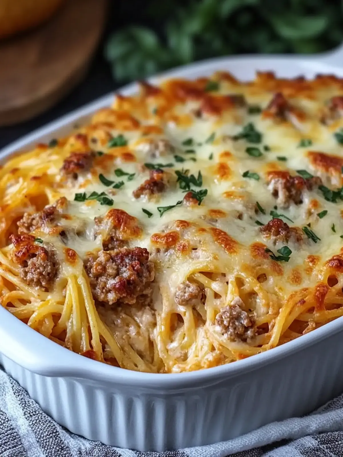 Creamy Baked Million Dollar Spaghetti Casserole Recipe Easy & Tasty 4 Creamy Baked Million Dollar Spaghetti Casserole Recipe Easy and Delicious