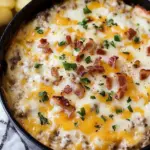 Savor the Flavor: Creamy Bacon Cheeseburger Dip Delight 7 Creamy Bacon Cheeseburger Dip