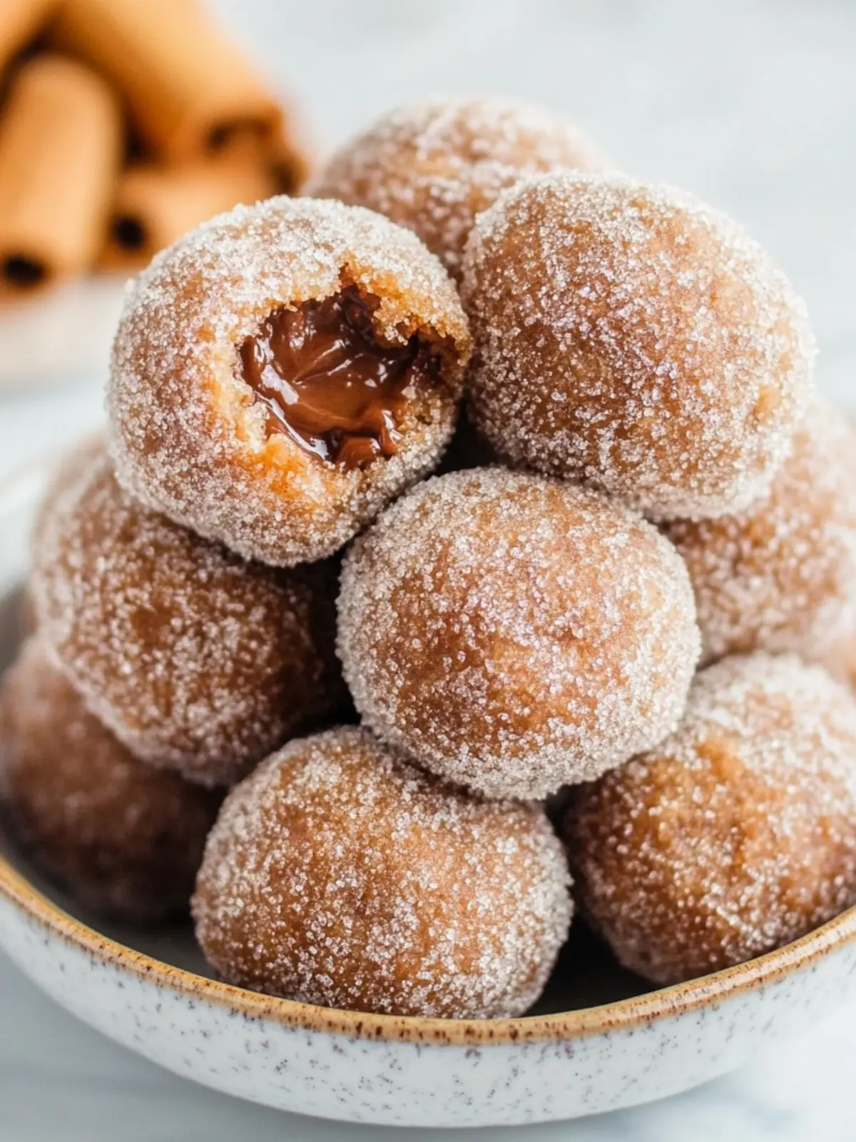 Nutella Cinnamon Sugar Dough Balls - Quick Dessert Bites That Wow 5 Nutella Cinnamon Sugar Dough Balls - Quick Dessert Bites