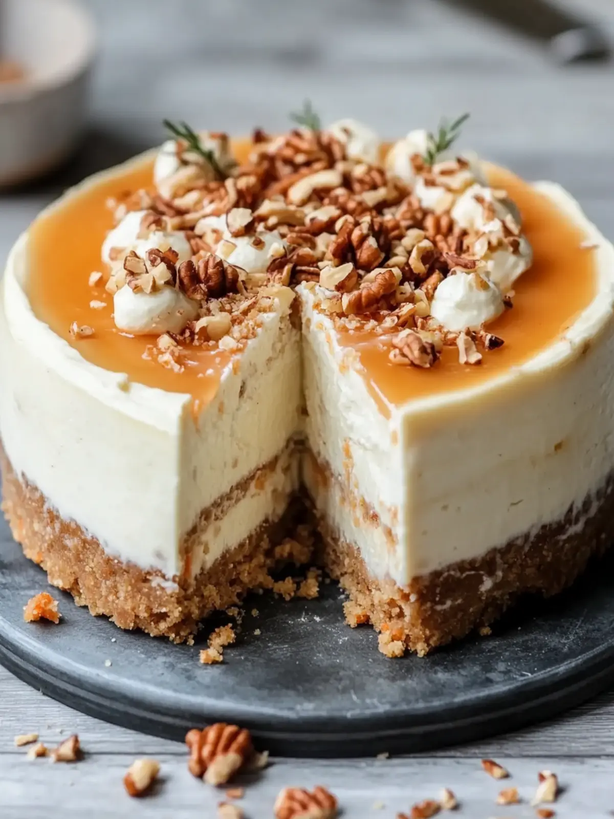 Carrot Cake Cheesecake: A Delicious Twist on Two Classics