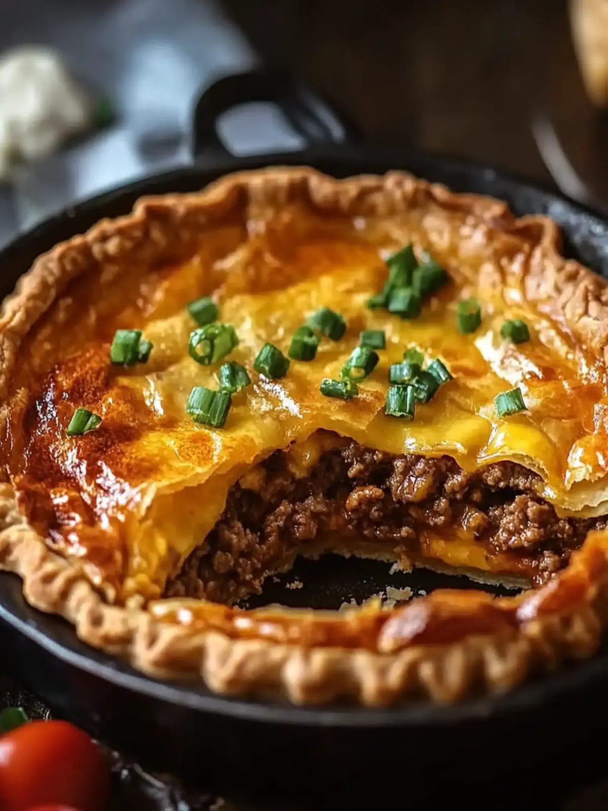 One-Pan Cheeseburger Pie Dinner That's Pure Comfort Bliss 2 One-Pan Cheeseburger Pie Dinner
