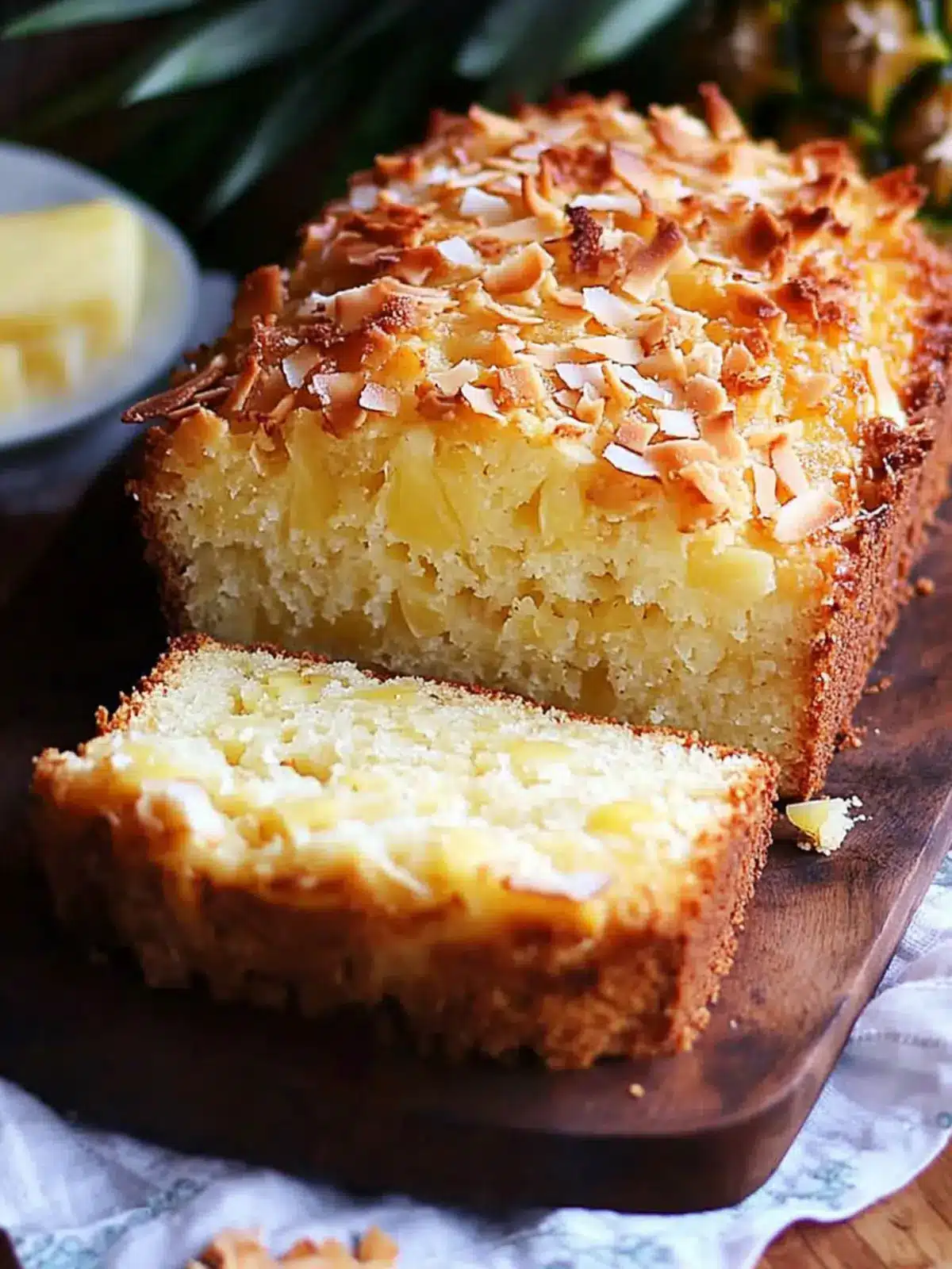 Delicious Hawaiian Pineapple Coconut Bread for Tropical Vibes 2 Hawaiian Pineapple Coconut Bread