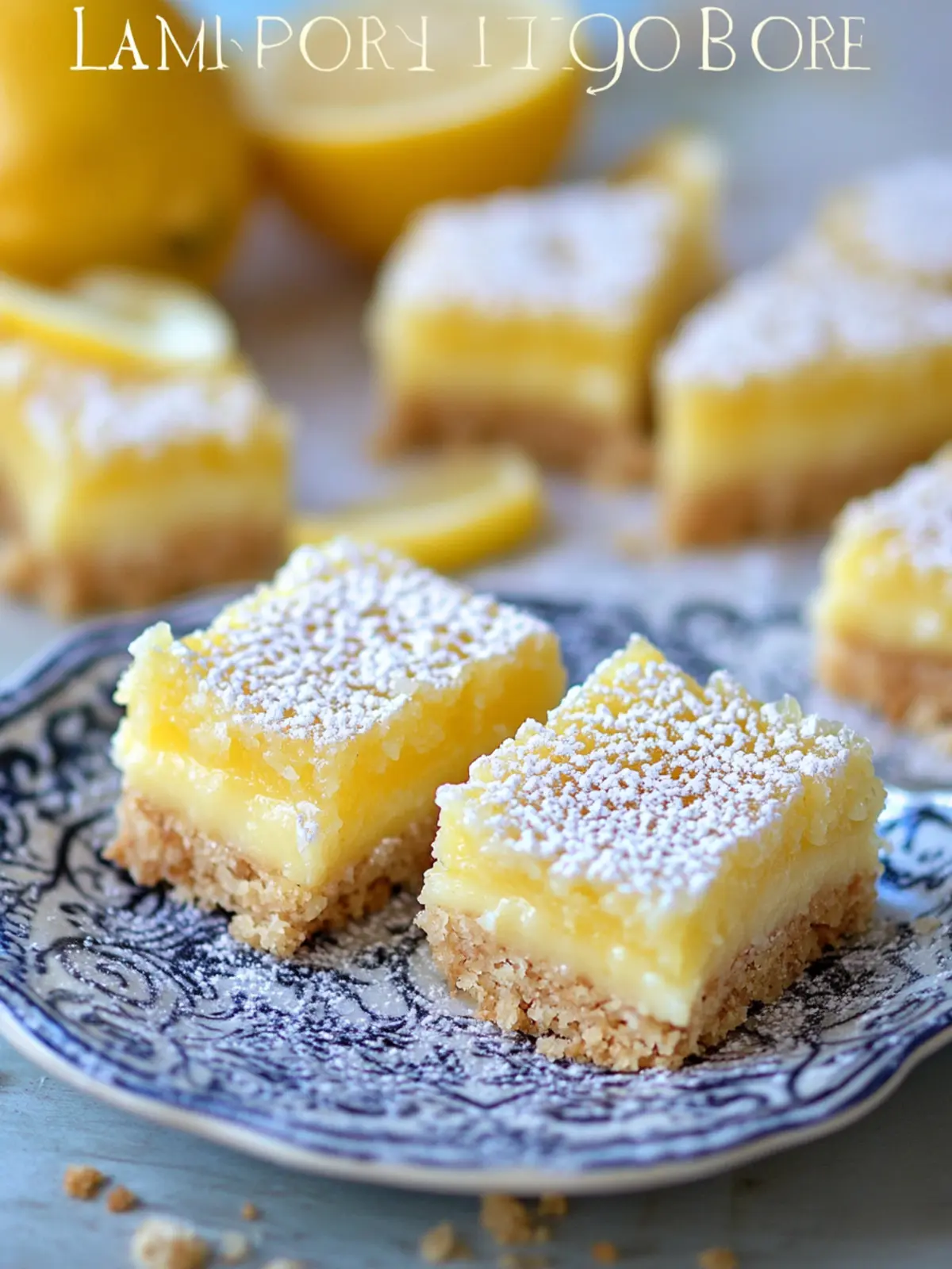 Lemon Drop Bars