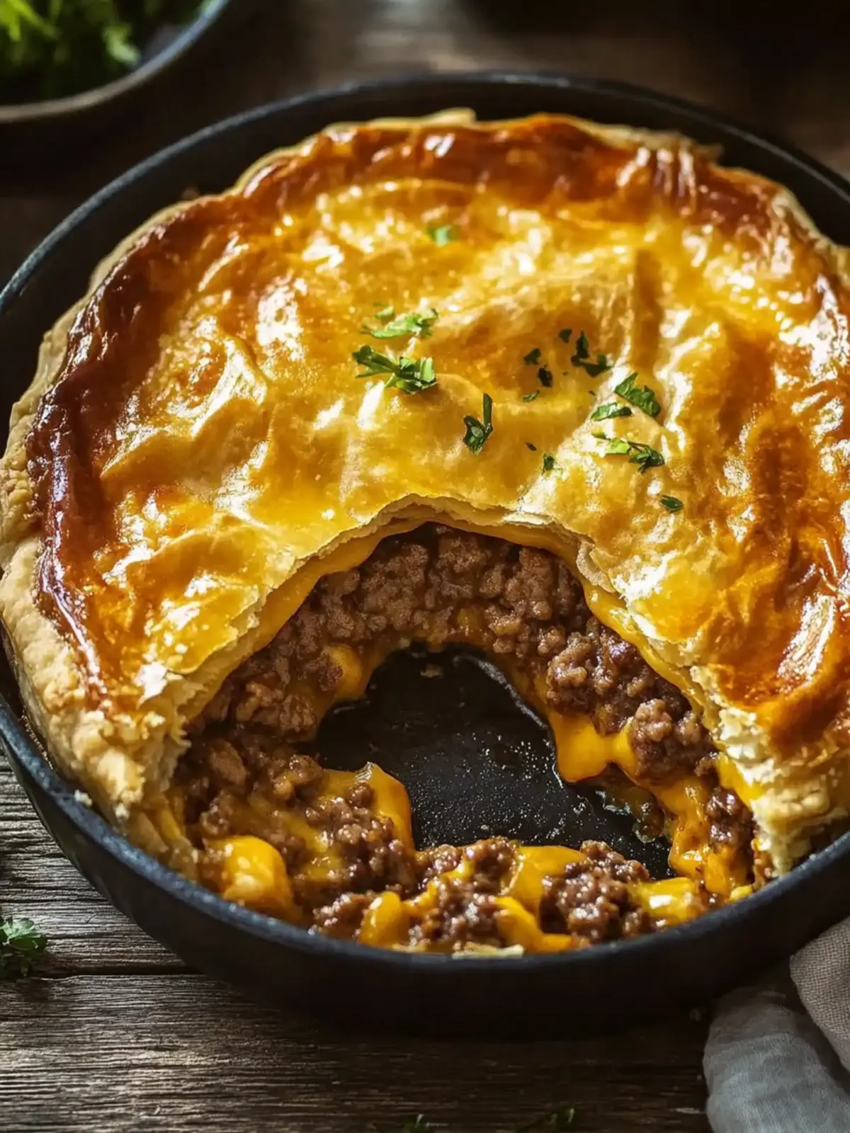 One-Pan Cheeseburger Pie Dinner That's Pure Comfort Bliss 4 One-Pan Cheeseburger Pie Dinner