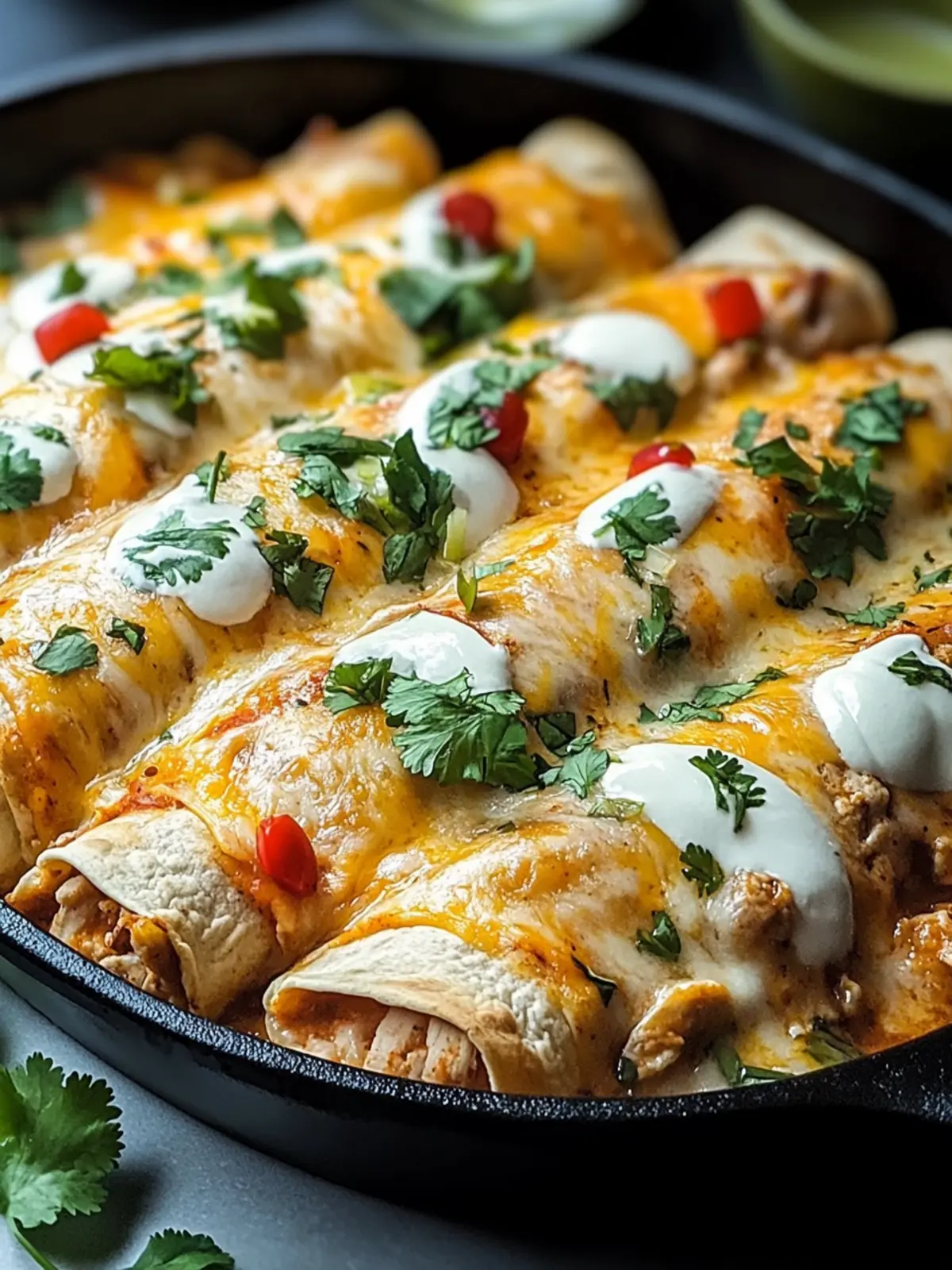 Create the Best High Protein Chicken Enchiladas You’ll Crave 4 Create the Best High Protein Chicken Enchiladas for Dinner Tonight!