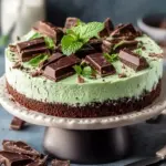 Mint Chocolate Cheesecake: Your Irresistibly Indulgent Treat 9 Mint Chocolate Cheesecake: Irresistibly Indulgent Dessert