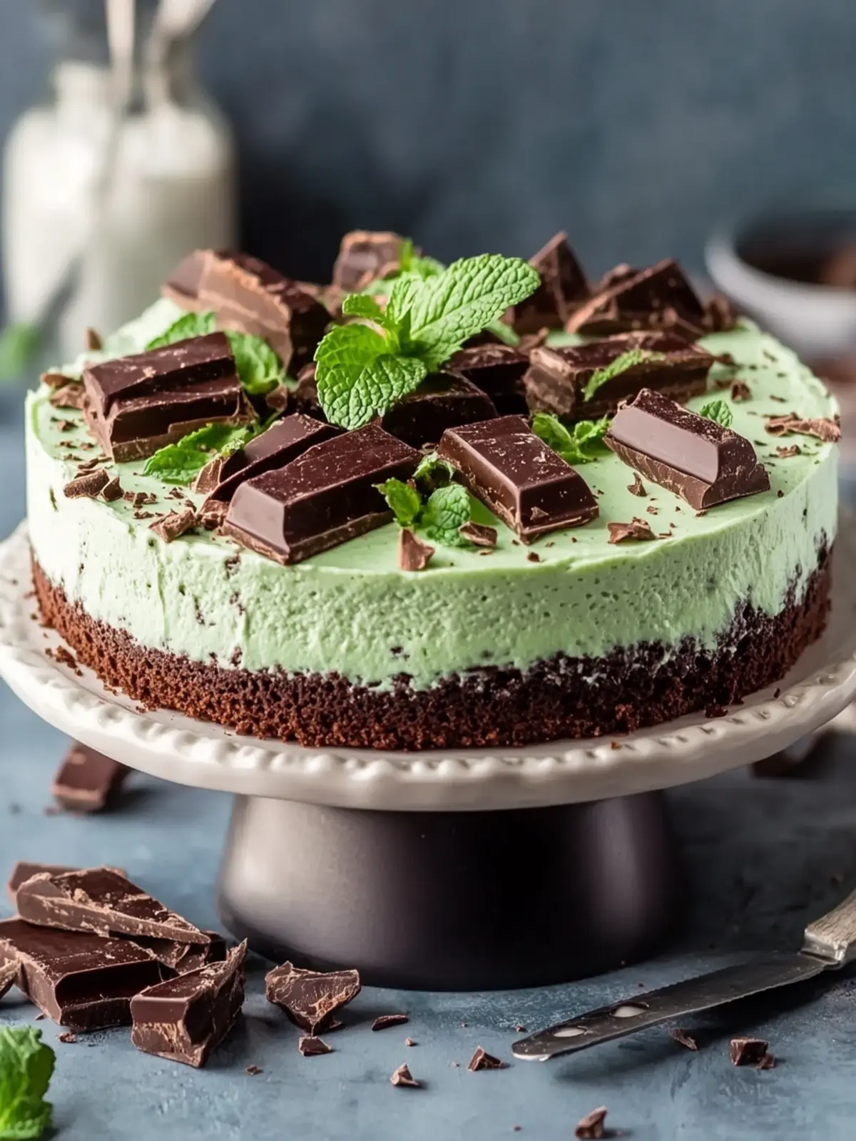 Mint Chocolate Cheesecake: Irresistibly Indulgent Dessert