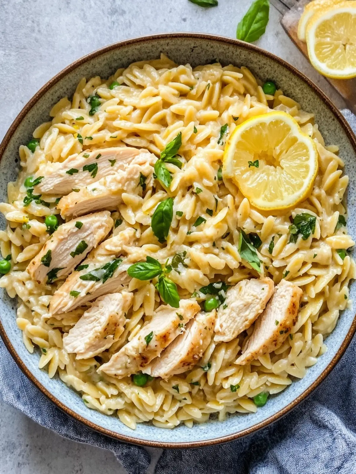 Delicious Easy One-Pot Creamy Lemon Chicken Orzo Magic 2 Easy One-Pot Creamy Lemon Chicken Orzo