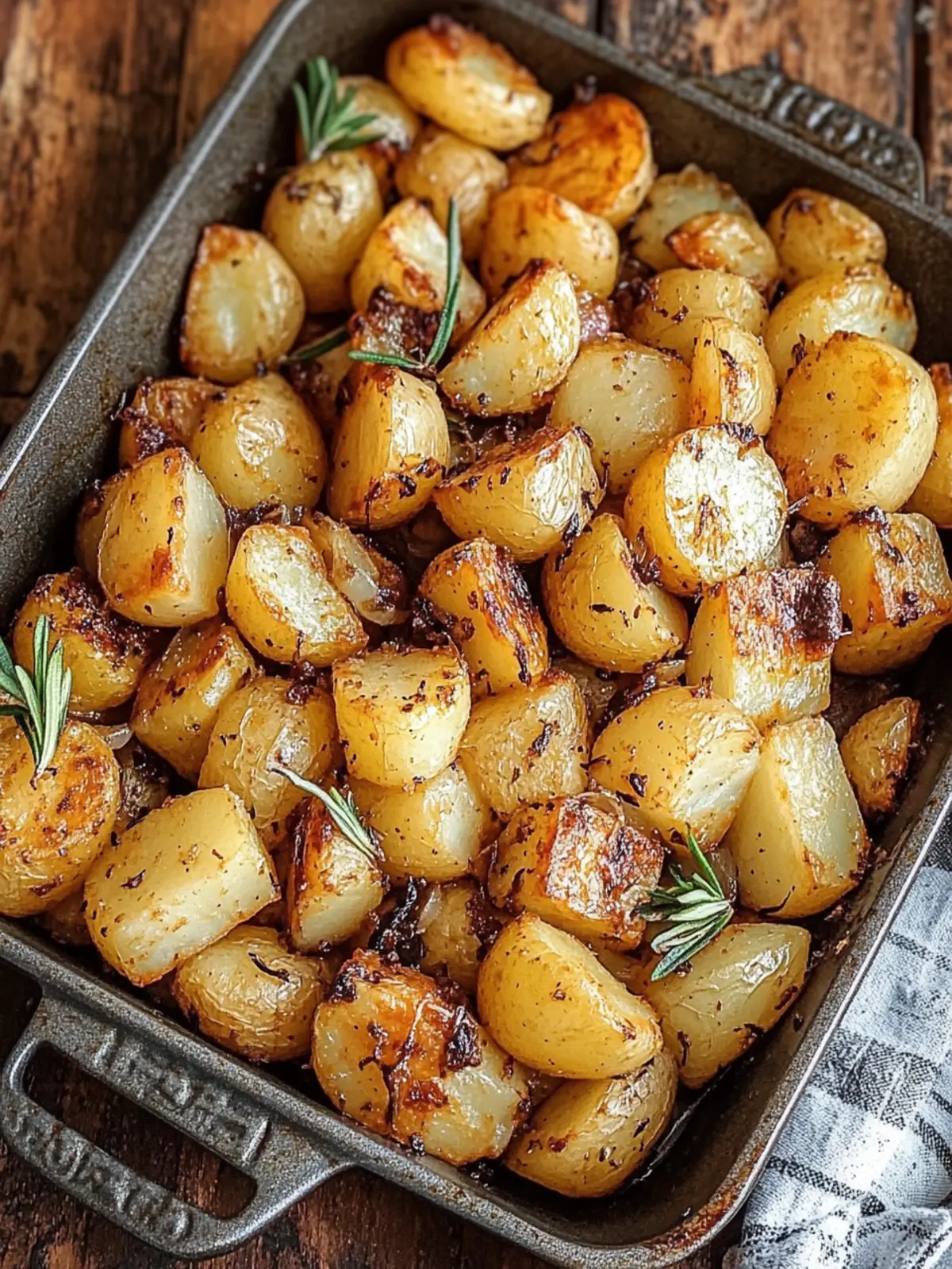 Oven Baked Amish Roasted Potatoes and Onions You'll Love! 5 Oven Baked Amish Roasted Potatoes and Onions
